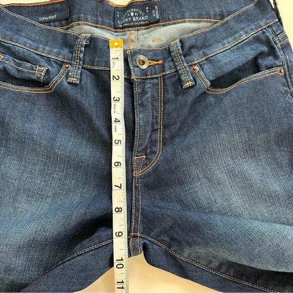 Lucky Brand Brand Sofia Boot Blue Jeans Size 6/28 Regular - Picture 7 of 12